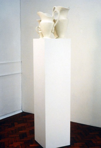 ‘Five Pitchers’, installation in ‘Give and Take’, 2000, Jerwood Gallery, London