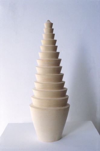 ‘Untitled (Jar)’, 1988, clay, wood, paint, 34.5 x 11 x 11cm, Private Collection USA