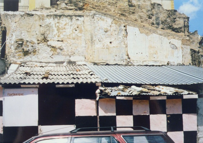 ‘Roofs’ (Palermo), 2002, digital photograph mounted on aluminium, 17 x 24cm