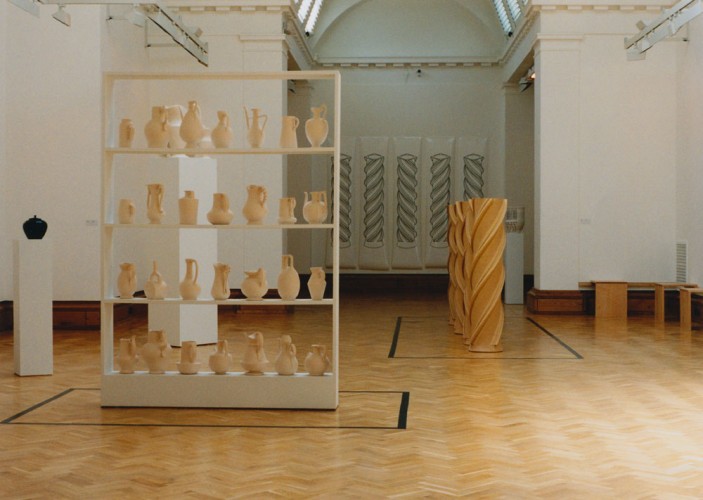 Installation at, ‘Regarding the Function of Objects: Cecile Johnson Soliz’,? National Museum and Galleries of Wales, 1999