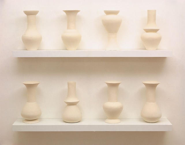 ‘Eight Vases’, 1990-91, 132.1 x 177.8 x 31.5cm, Private Collection Germany