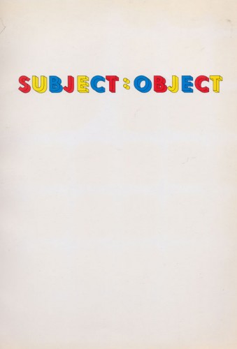 Subject Object