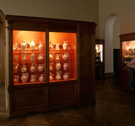 installation view: ‘Private View’, Bowes Museum, Barnard Castle, 1991