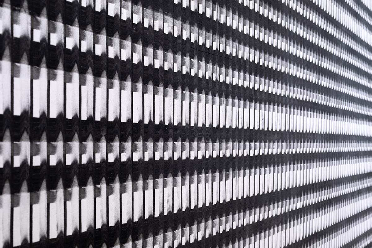 Drawing II detail, Charcoal on Fabriano H1.5 x 2.4cms 2024 - Photo Dewi-Tennat-Lloyd